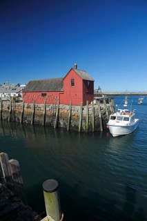 Fishing shack at Bradley Wharf