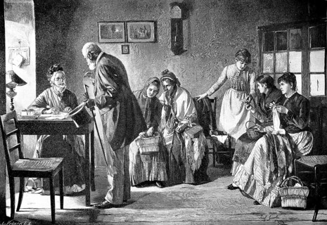 Placement Office for Personnel in the 19th century