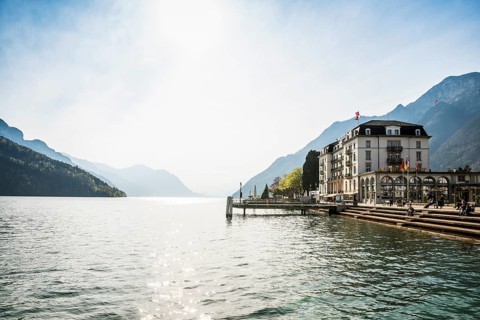 Hotel on the lake