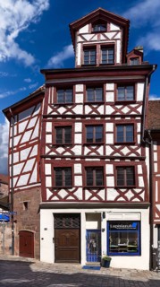 Historic half-timbered house