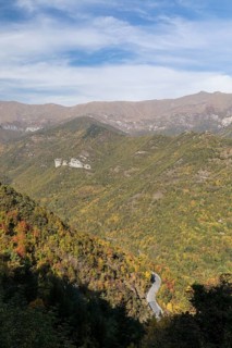 Autumn in the Ligurian Alps near Imperia