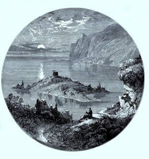 Portelet Bay on the island of Jersey