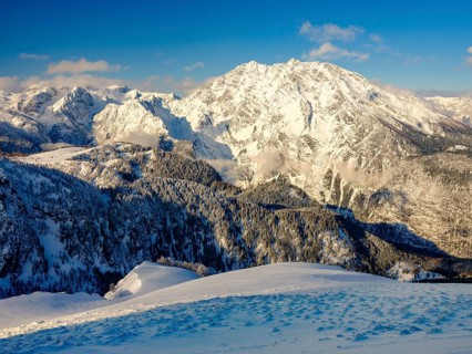 Snowy Watzmann East Face