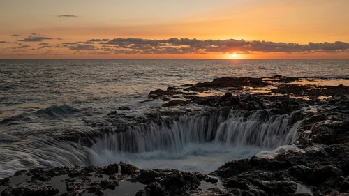 Sunrise at El Bufadero de La Garita