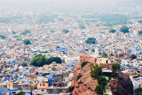 Aerial view of Jodhpur