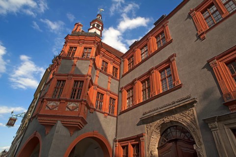 Der Schoenhof aelteste Renaissance-Bauwerk in Goerlitz