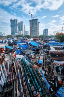 View of Dhobi Ghat