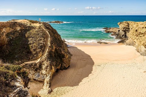 Spectacular naturist Salto Beach on Vicentina Route