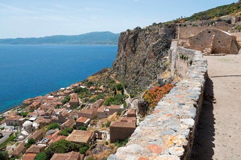 View from Upper Town to Lower Town