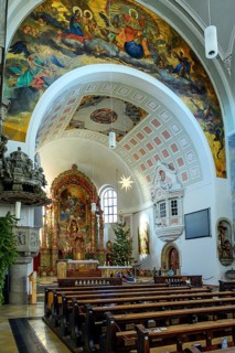 St. Anton Catholic Church in Kempten Allgaeu