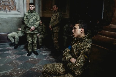 Funeral of Oleg Yashchishin