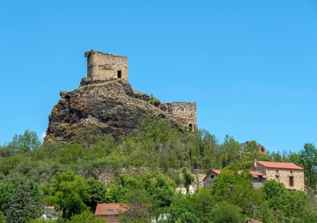 Laroche-Faugere castle. Â Bournoncle Saint Pierre near Brioude city