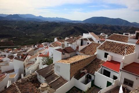 Municipality of Olvera in the province of Cadiz