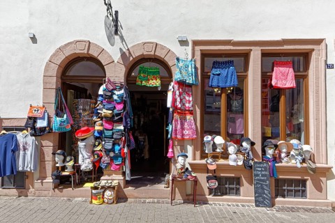Shop with souvenirs