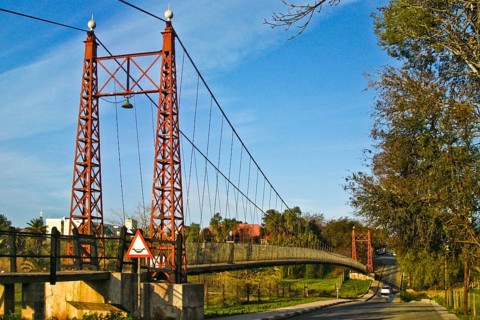 Langenhoven Suspension Bridge