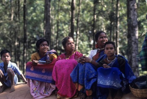 Tribal girls in Araku valley