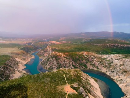 Drone shot