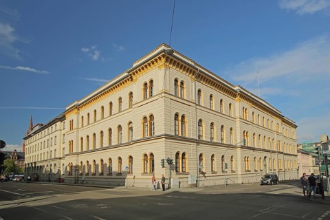 Classicist Ministry of Justice in Wiesbaden