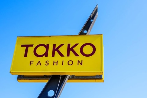 Infoschild und Logo