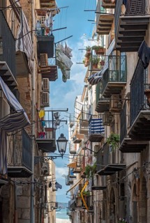 Narrow old town street