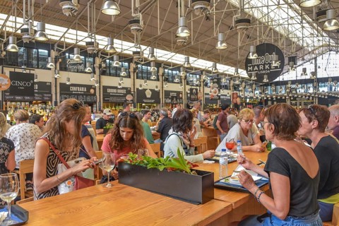 Market hall Mercado da Ribeira