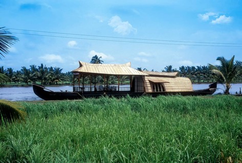The Kettuvallam is a house boat widely used in Kerala