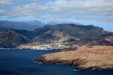 Prainha village at Cap Ponta de Sao Lourenco