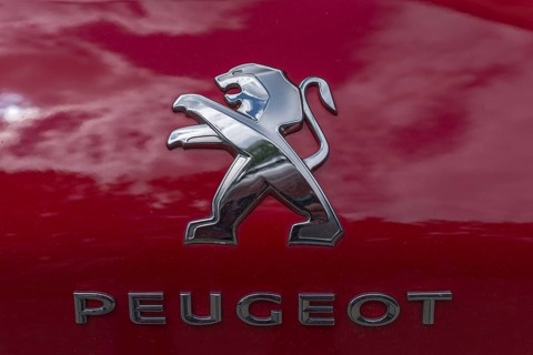 Company logo of the car manufacturer Peugeot