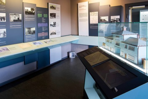 Exhibition in the entrance building