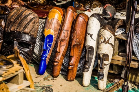 Wooden masks