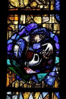 Preacher's window by Peter Valentin Feuerstein in Ulm Cathedral