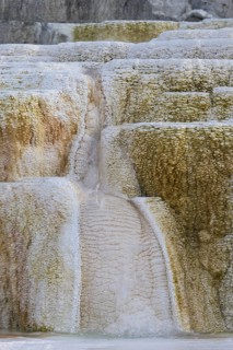 Travertine Terraces at Hotspring