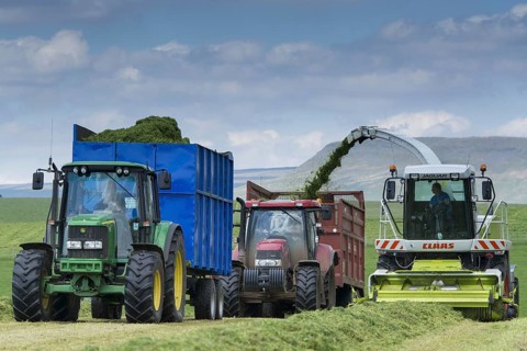 Claas Jaguar self-propelled forage harvester