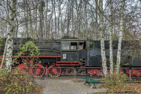 Discarded locomotive class 50