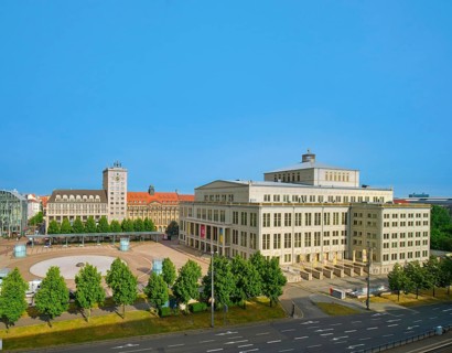 Krochhochhaus and Leipzig Opera House
