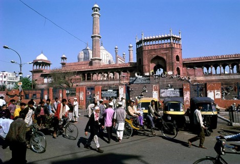 The Jama Masjid in Delhi