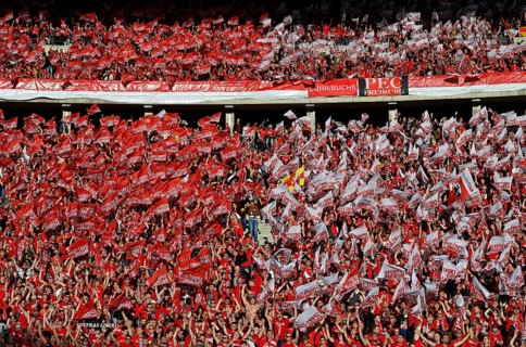 Fanblock SC Freiburg SCF