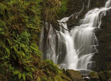 View of the waterfall
