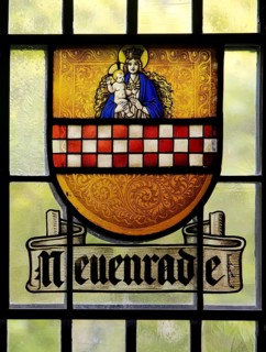 Historical coat of arms disc of Neuenrade