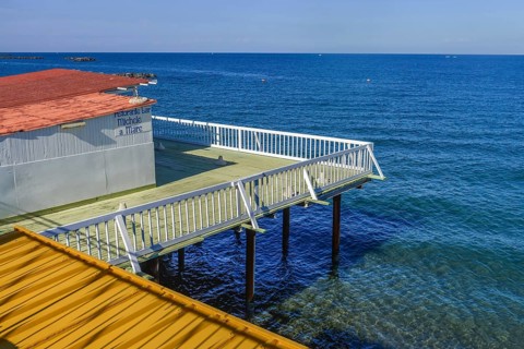 Beach restaurant