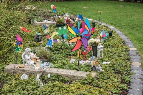 Children's grave