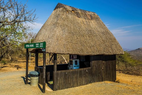 Bush petrol station