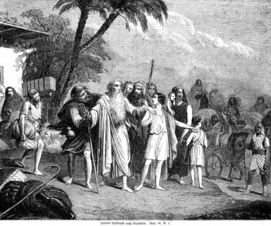 Jacob's departure for Egypt