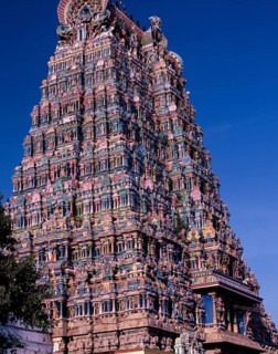 Sri Meenakshi Amman temple tower