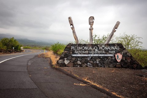 Entrance to the Place of Refuge