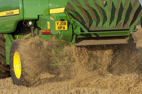 John Deere combine harvester