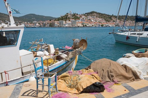 View from Galatas