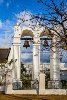 Stellenbosch with intact historic old town