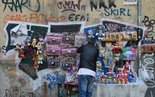Toy seller
