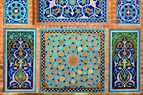 Friday Mosque with Faience Mosaics